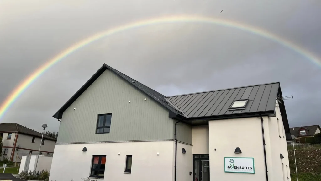 Rainbow Over the Haven Suites